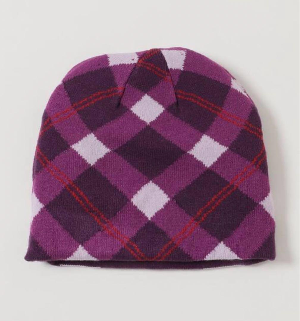 帽子 SOL soonerorlaterPLAID REVERSIBLE BEANIE