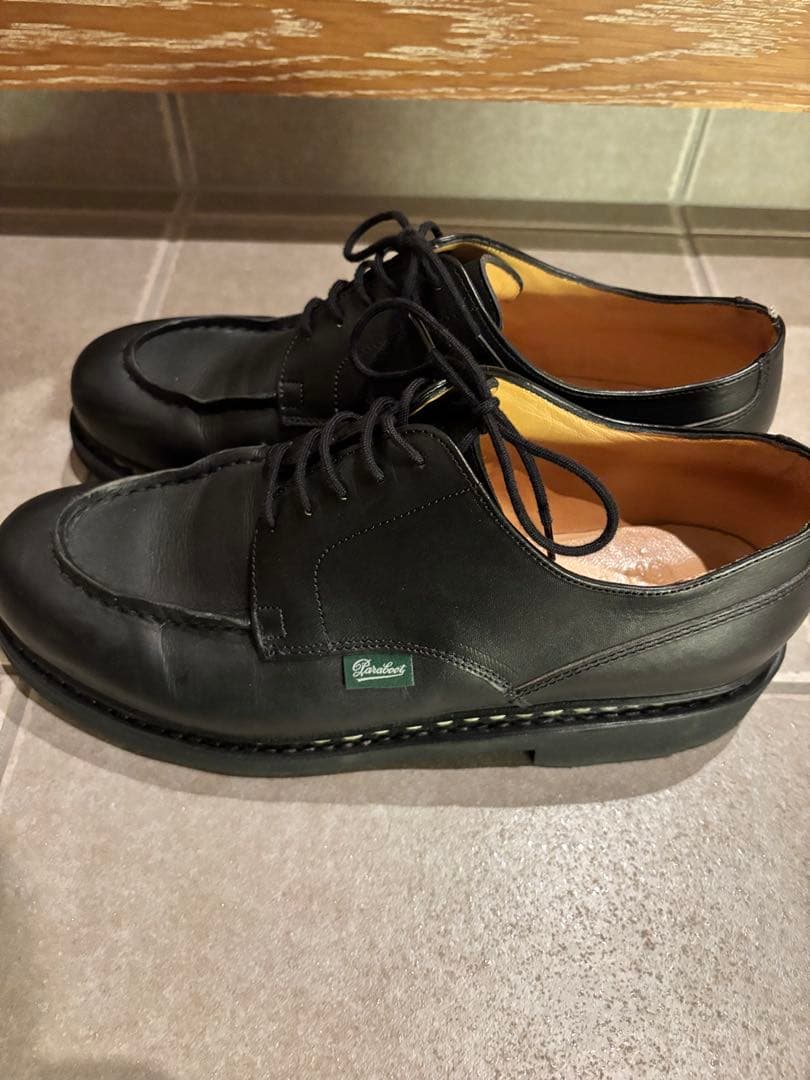 パラブーツ シャンボード ブラック サイズ7.5 極美品