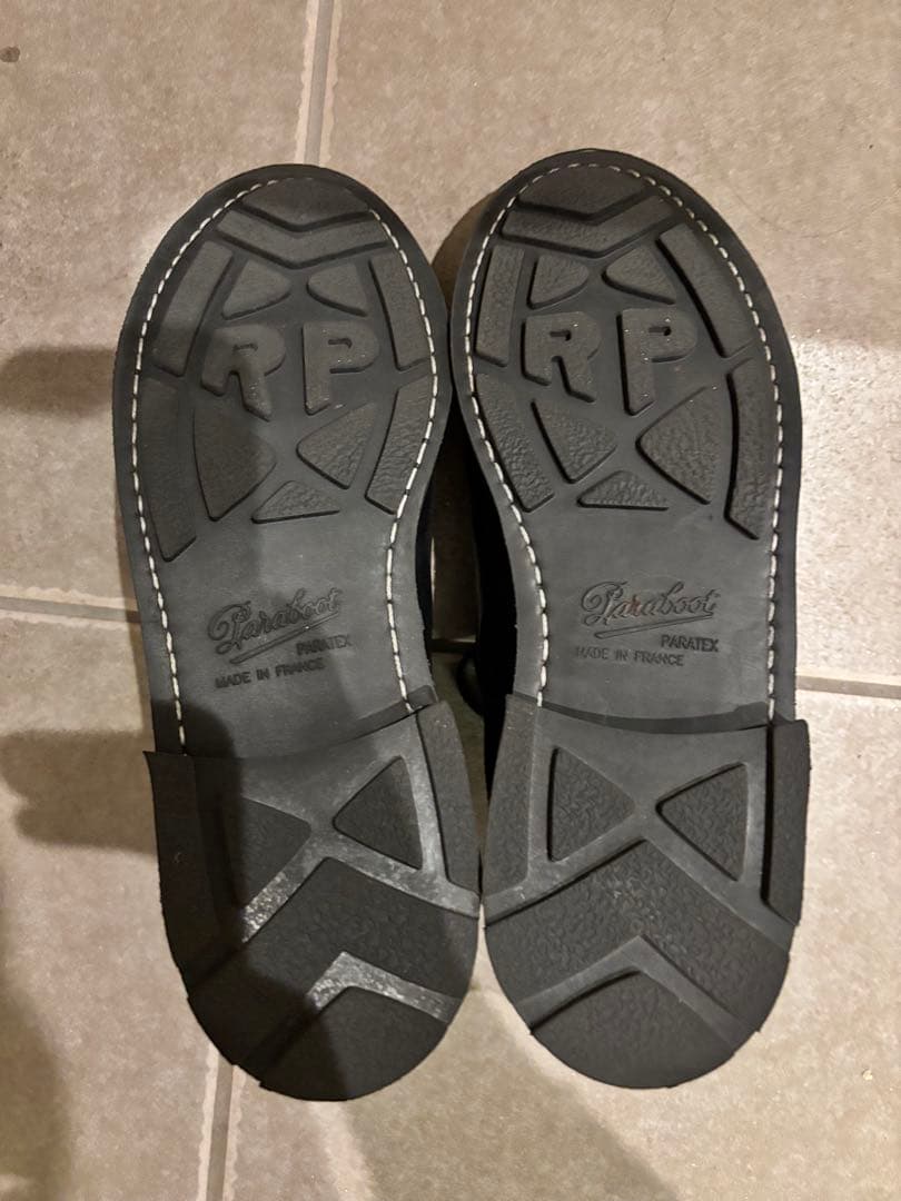 パラブーツ シャンボード ブラック サイズ7.5 極美品