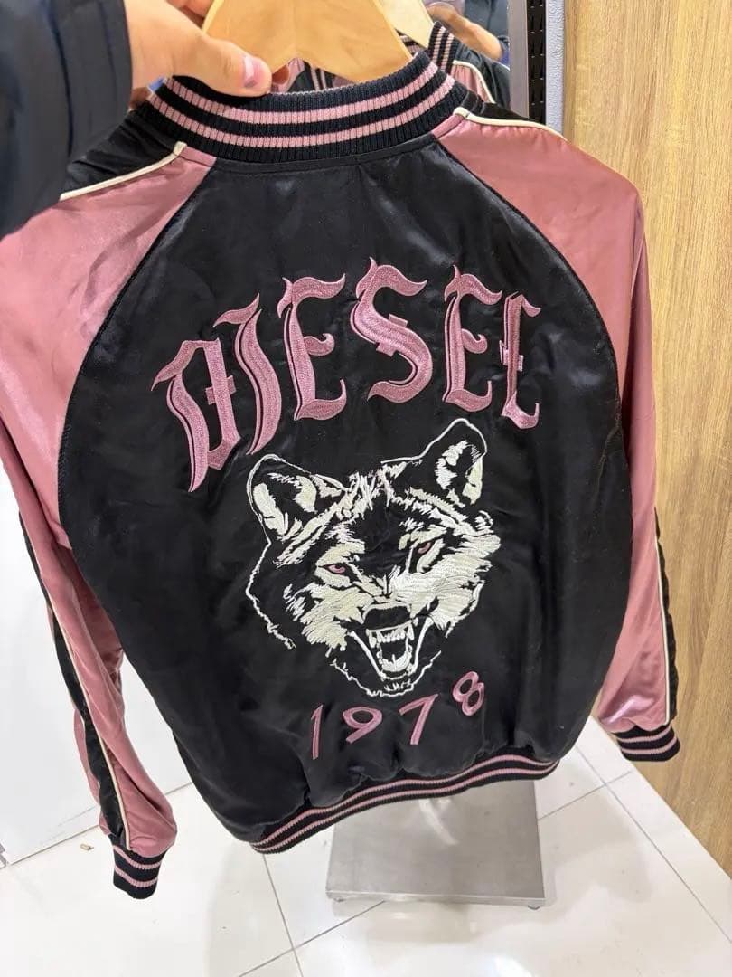 スカジャン ピンク DIESEL