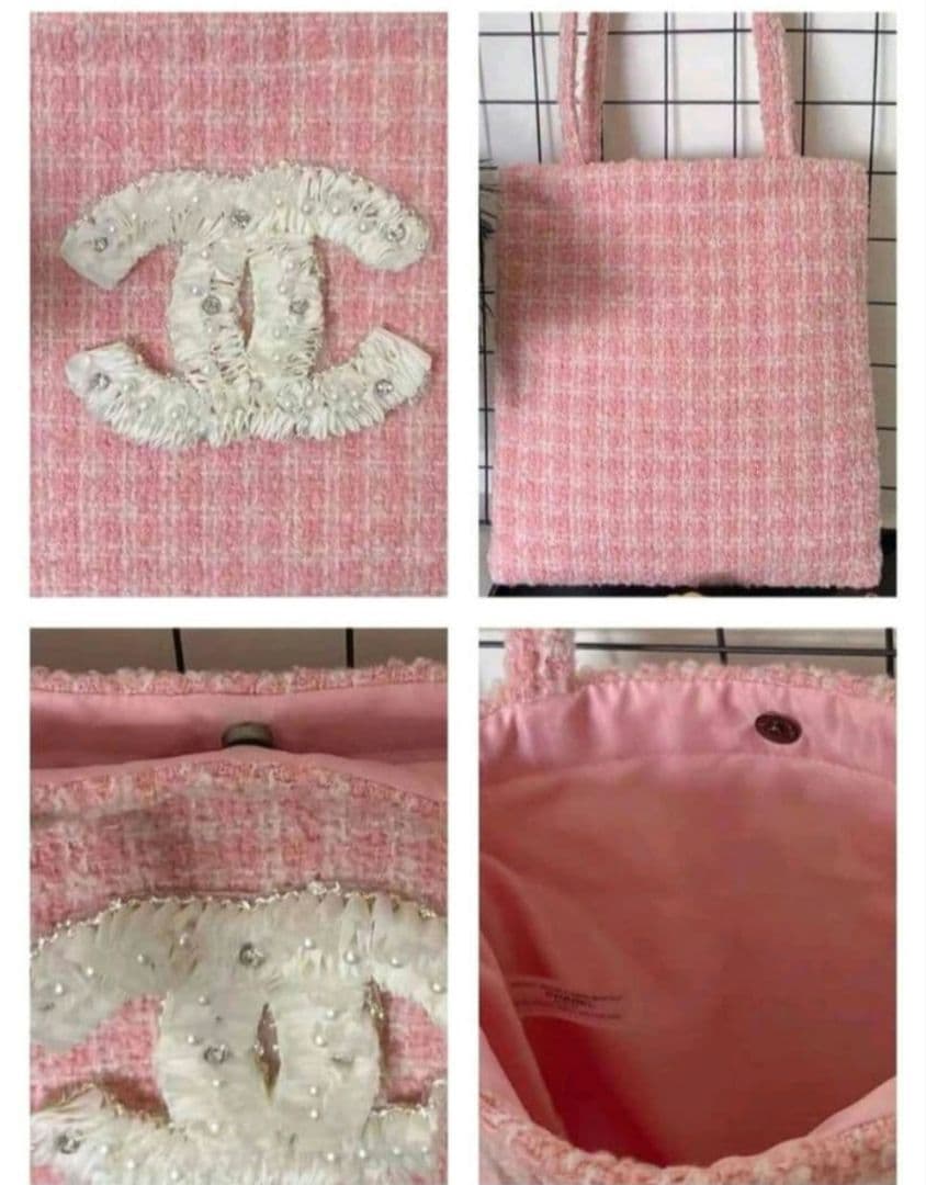 1点のみ！！最安値 CHANEL ノベルティ トートバッグ ピンク ビッグココ