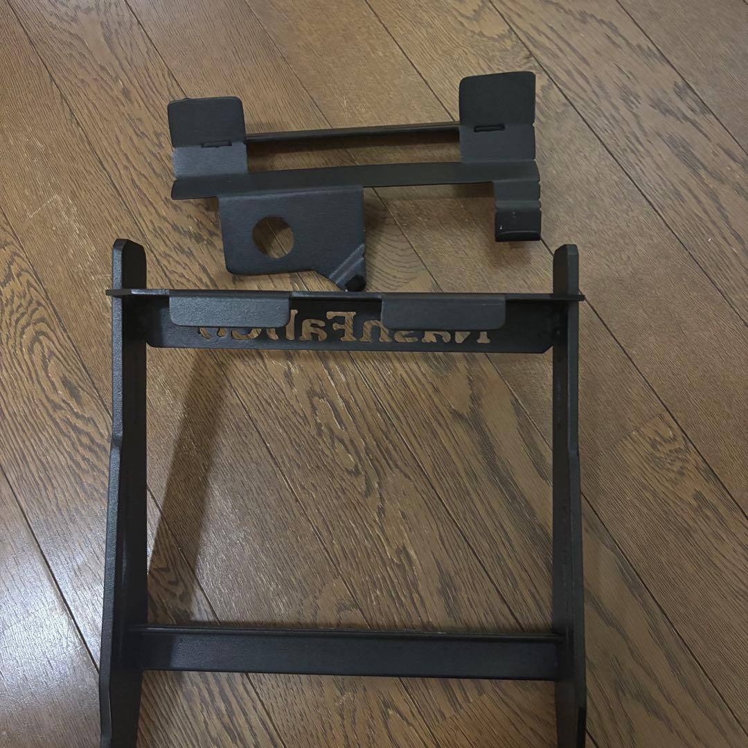 プラド 150 ハーフ リアラダー NashFabCo ラ ック 黒