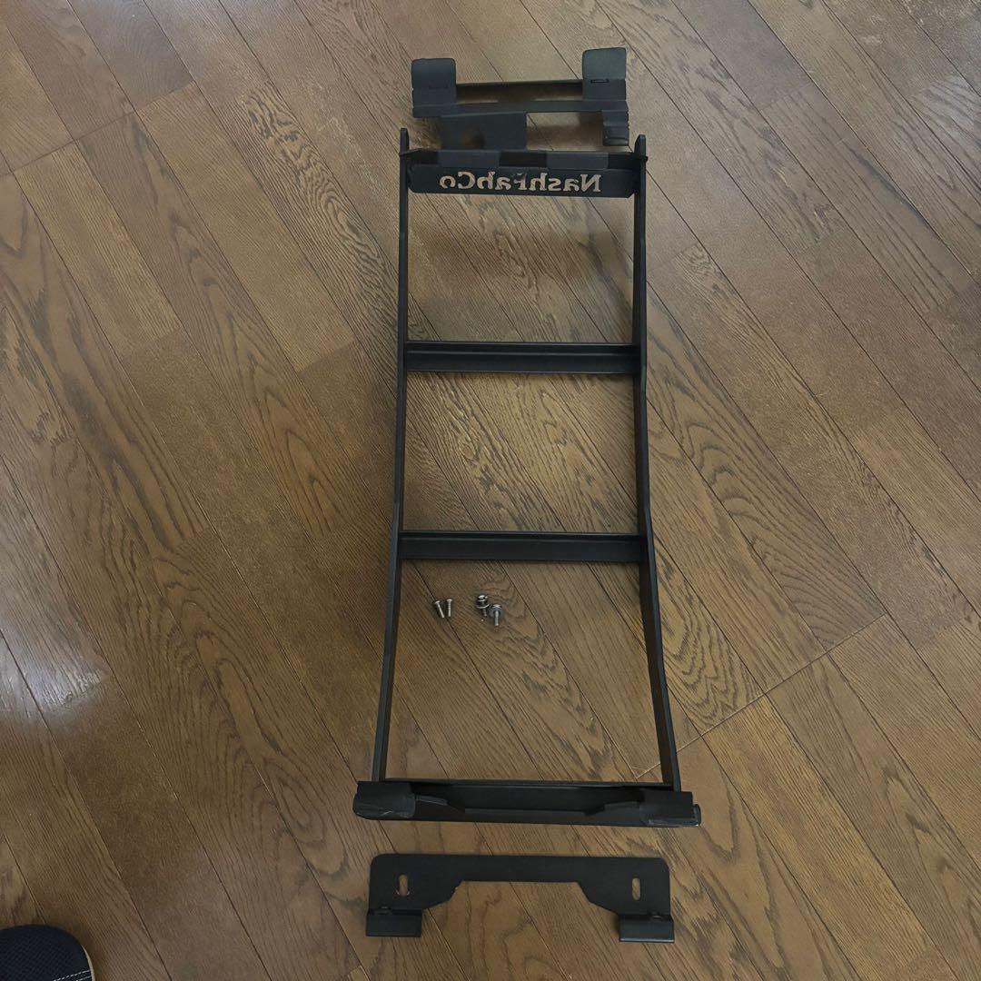 プラド 150 ハーフ リアラダー NashFabCo ラ ック 黒