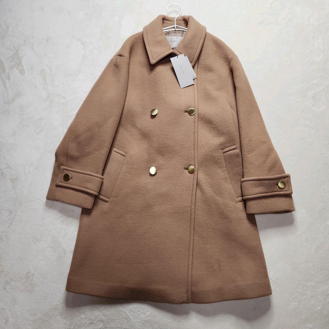 24AW✨新品タグ付き JUSGLITTY スタンダードPコート 近年モデル♡