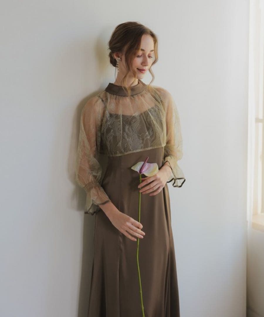 Dorry Doll リーフブラウスセットドレス