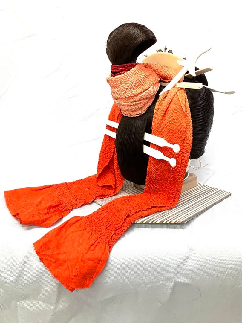 辰巳８号サイズ、一つ兵庫(ゲンコツ)中古舞踊かつら、日本髪かつら、大衆演劇かつら