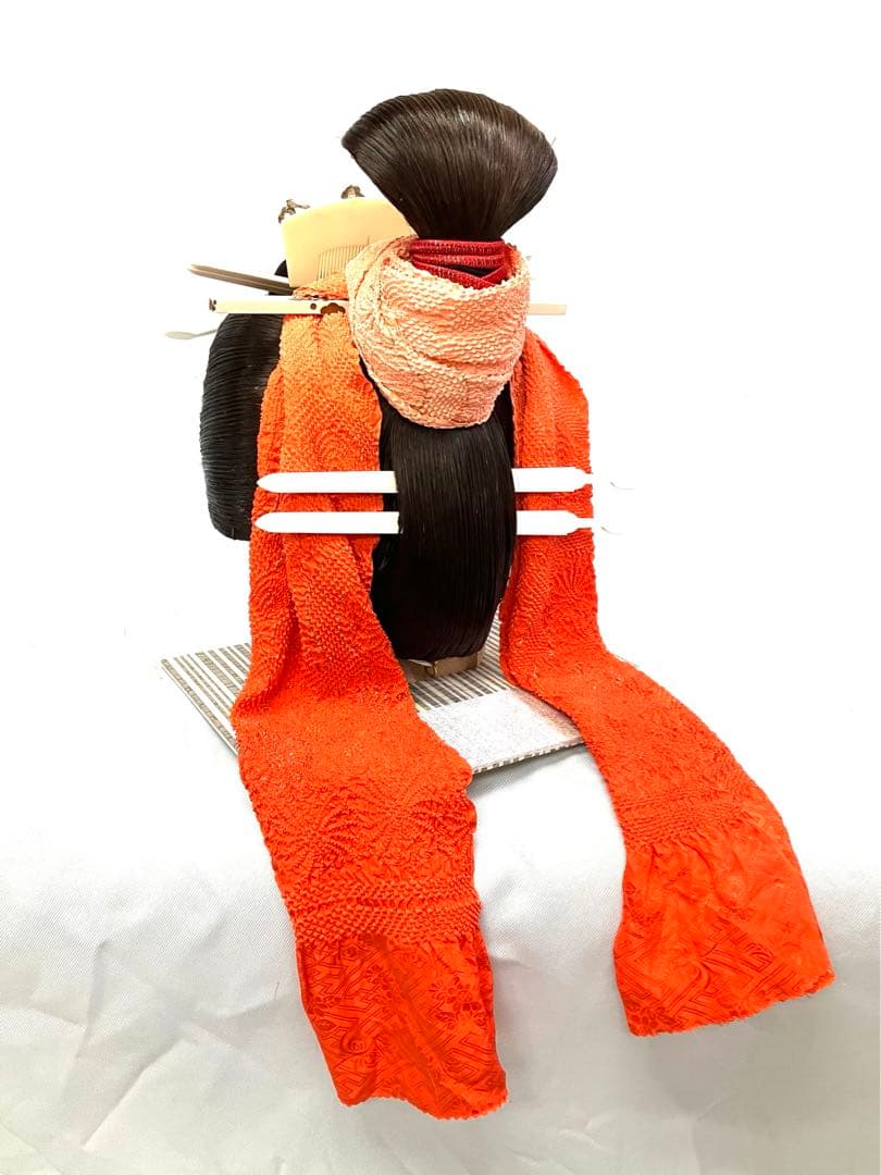 辰巳８号サイズ、一つ兵庫(ゲンコツ)中古舞踊かつら、日本髪かつら、大衆演劇かつら