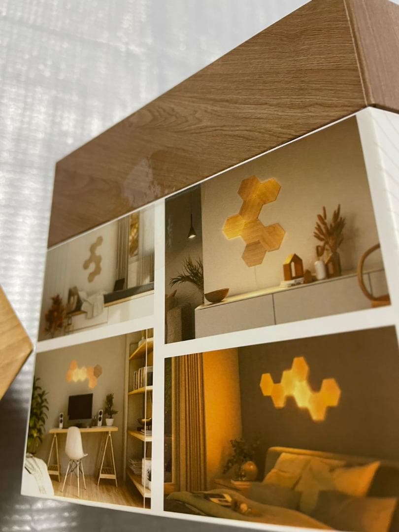 Elements Hexagons ウッドルック　ナノリーフ　バンドル１３パネル