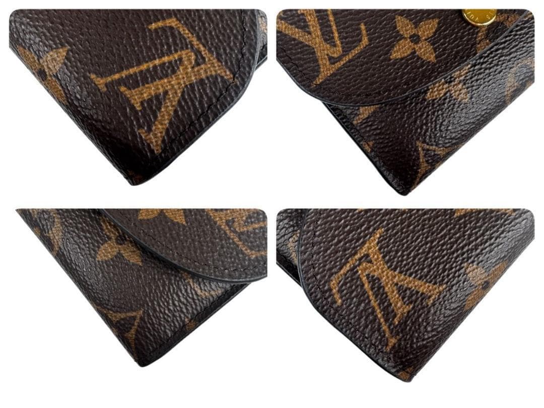 現行モデル❤極美品 ルイヴィトン　ポルトモネロザリ　フューシャ　財布