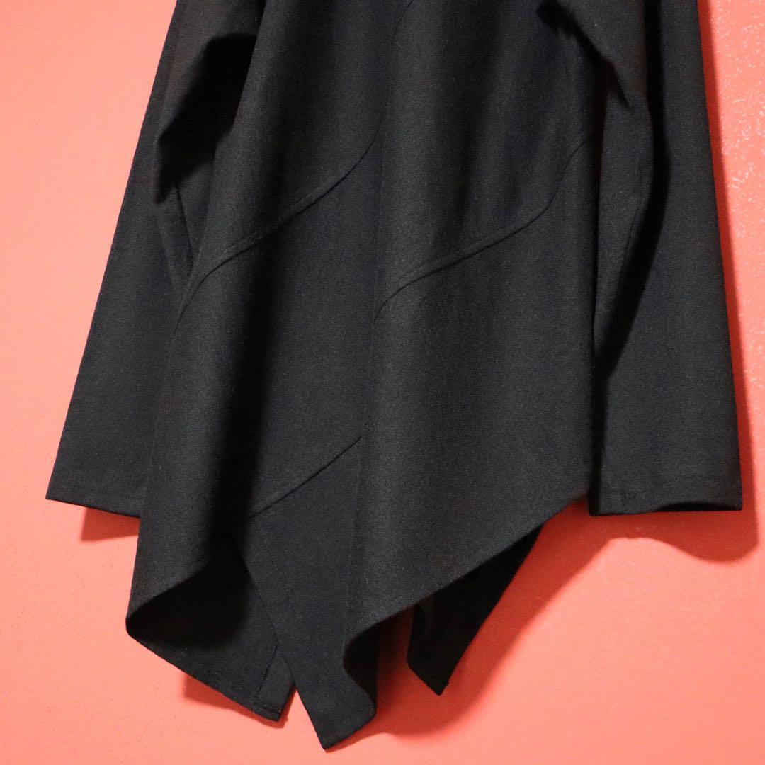 Y's ヨウジヤマモト 90s 斜めステッチ ZIGZAG 変形デザイン ロンT