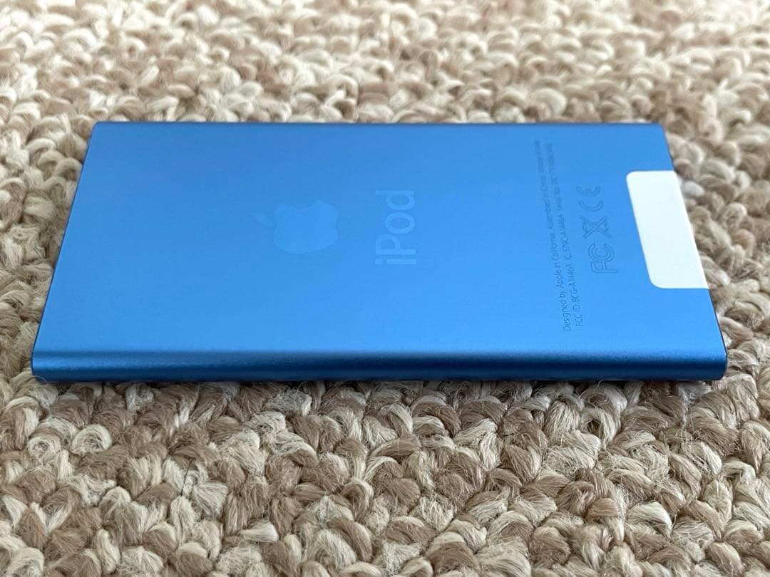 ☆美品 動作確認済 iPod nano 第7世代 ブルー 2015年モデル