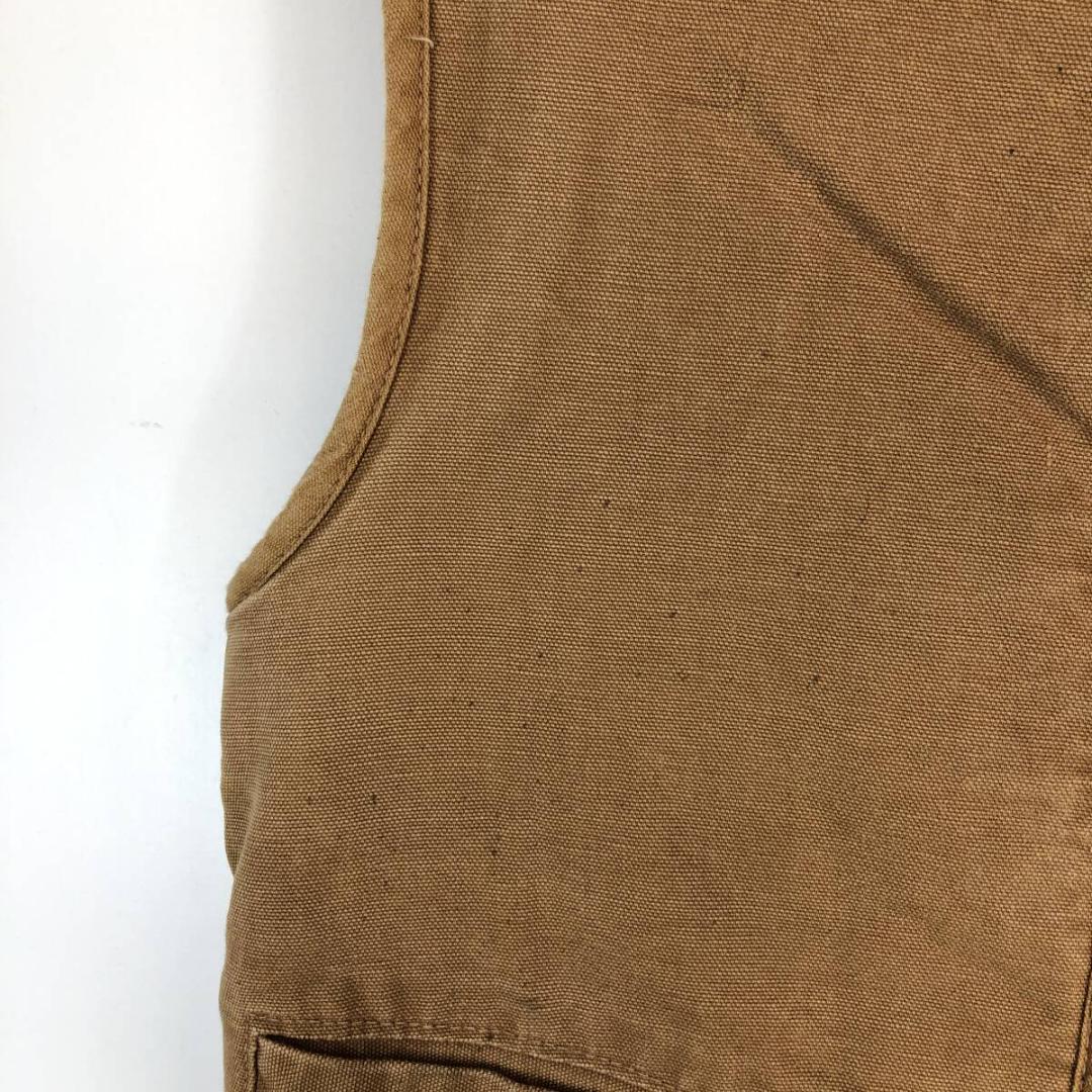 70s Vintage カーハート 裏ボア ダック地 ベスト Sサイズ