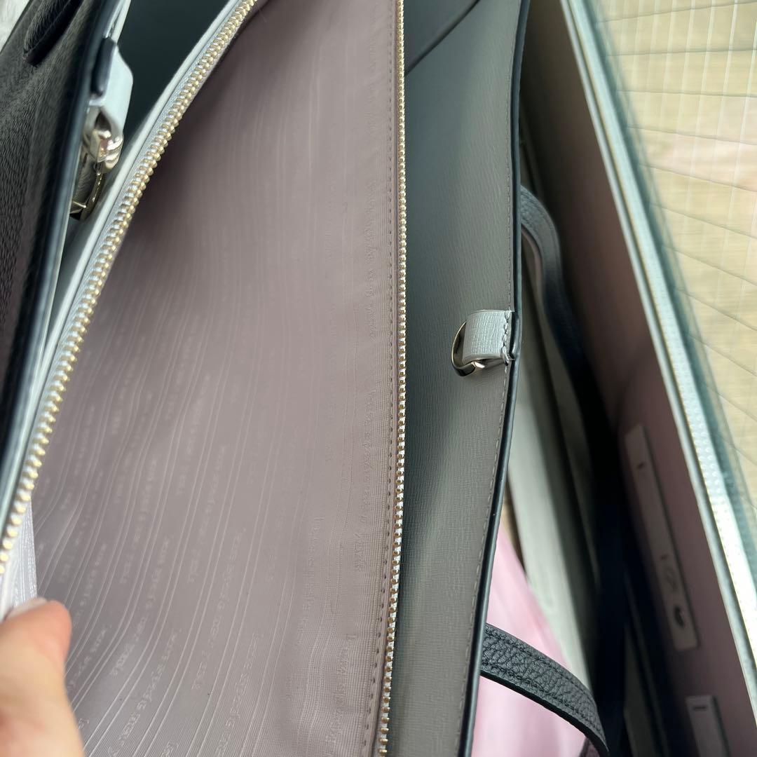 Kate Spade ブラック ノットラージ　トート A4対応バッグ