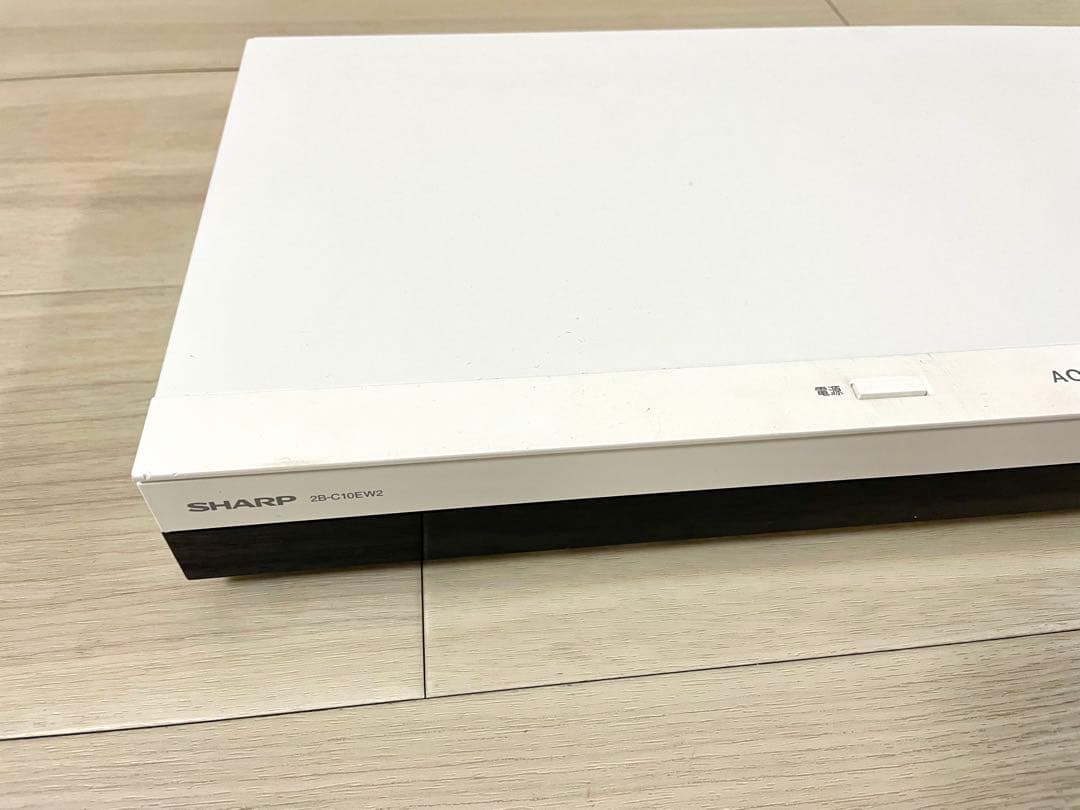 SHARP シャープ　ブルーレイディスクレコーダー2022年製