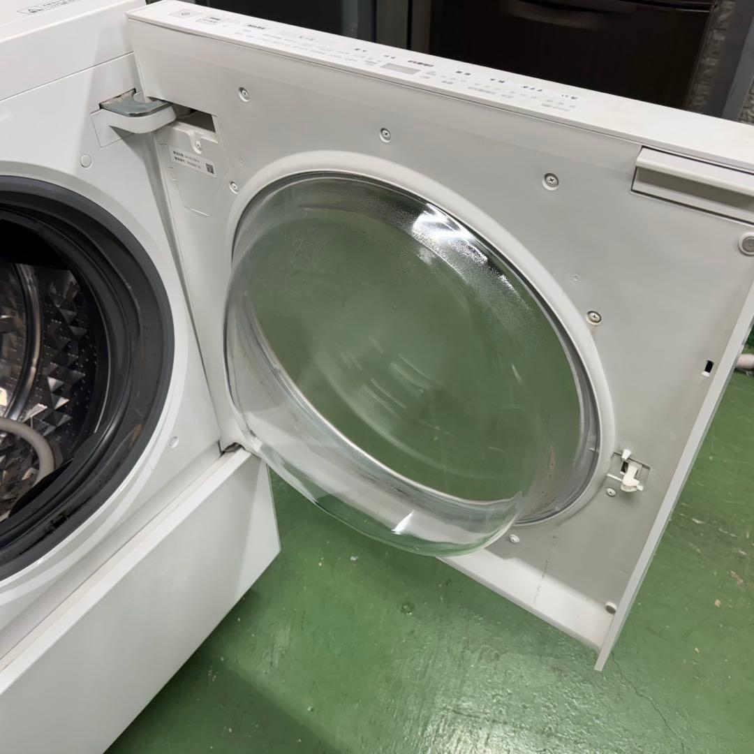 119★日本製★2018年製★パナソニック　ドラム式洗濯機　7KG キューブル