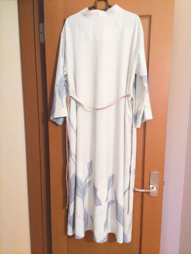 ワモノヤカヤ　新品未使用タグ付き水芭蕉羽織付きロングワンピースFREE SIZE