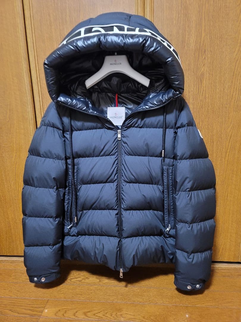 マー。モンクレール　MONCLER　CARDERE　ダウン　ブラック　3