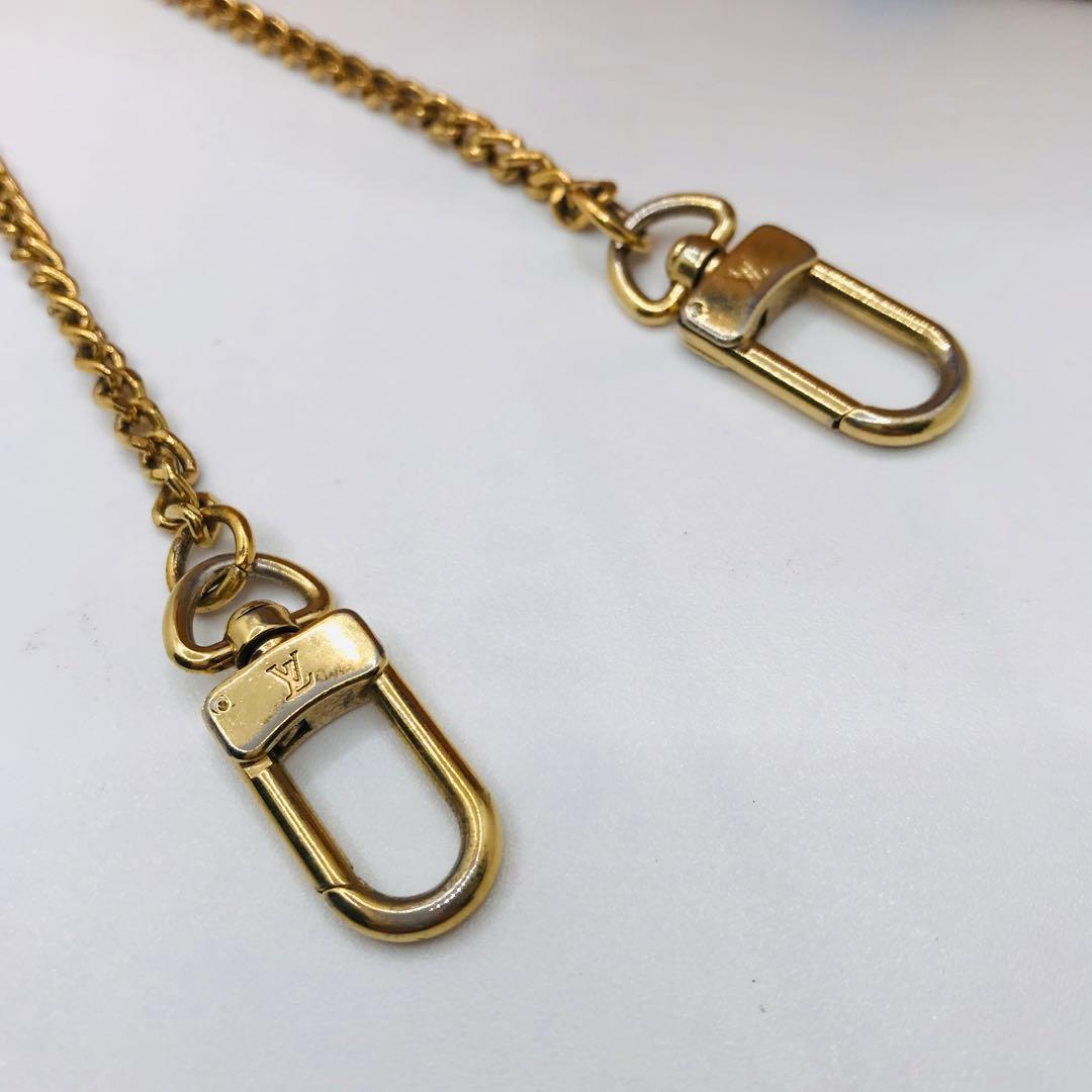 ルイヴィトン✨金 ゴールド ウォレットチェーン ポルトフォイユ・アコルディオン