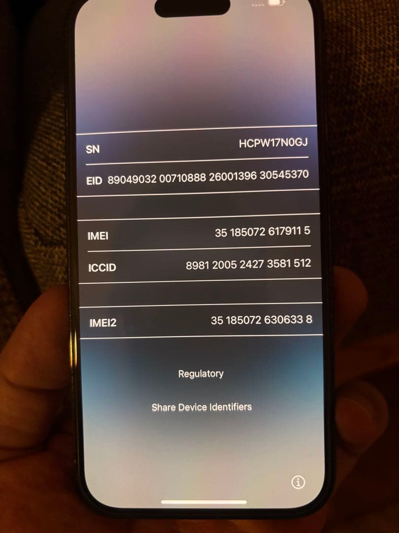 iPhone 14 Pro 本体　256GB