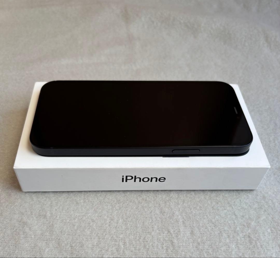 iPhone12 本体 64GB バッテリー77% SIMフリー　ブラック