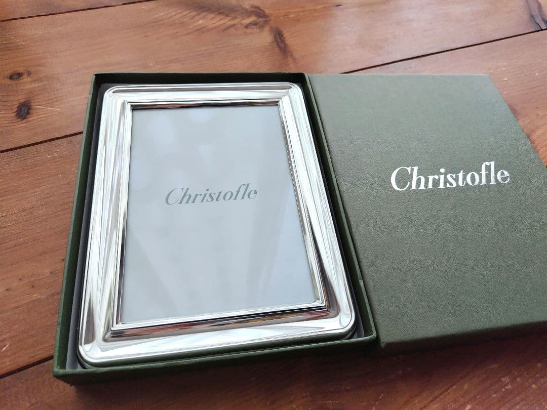 【新品未使用】Christofle クリストフル フォトフレーム 写真立て