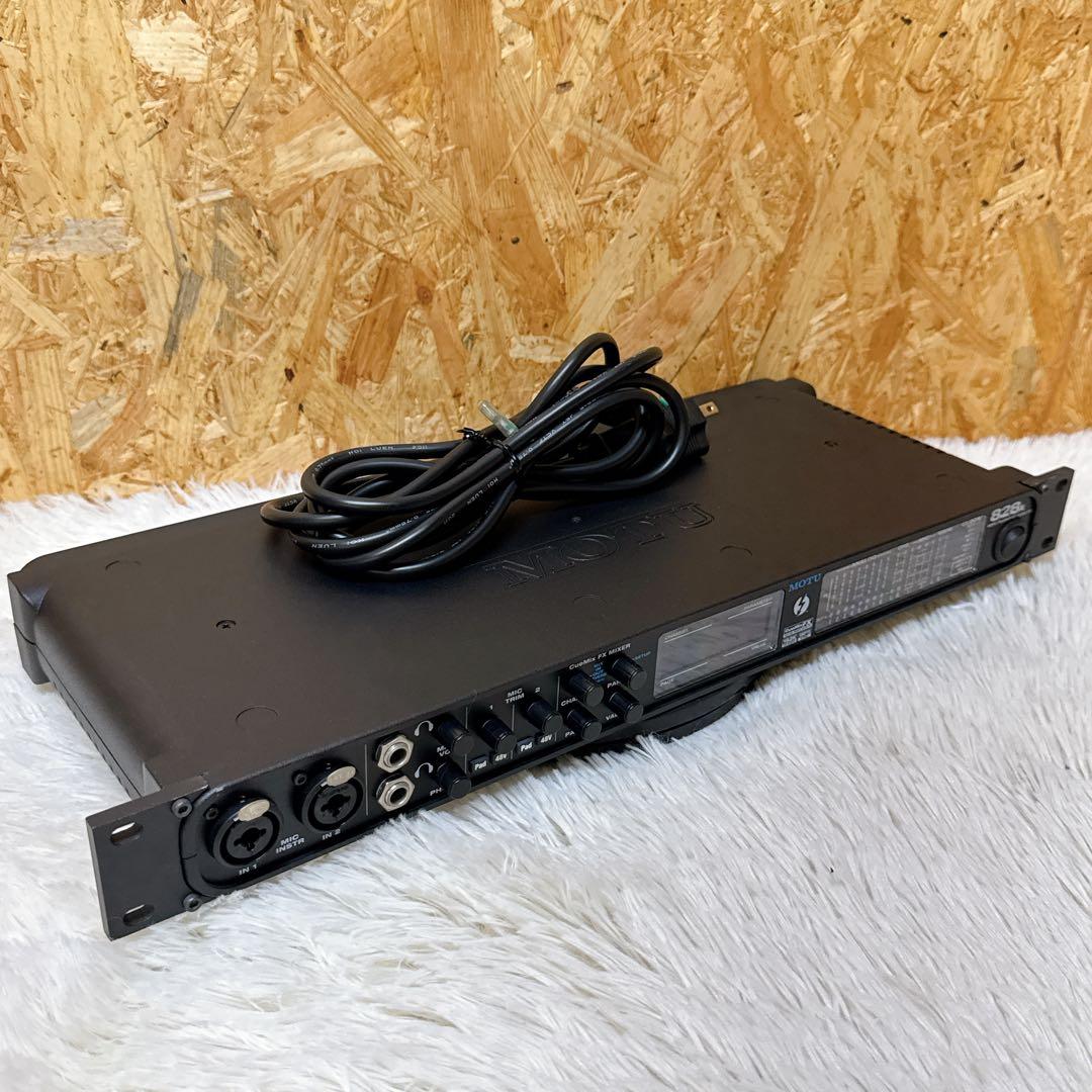 MOTU 828x Thunderbolt/USBオーディオインターフェイス