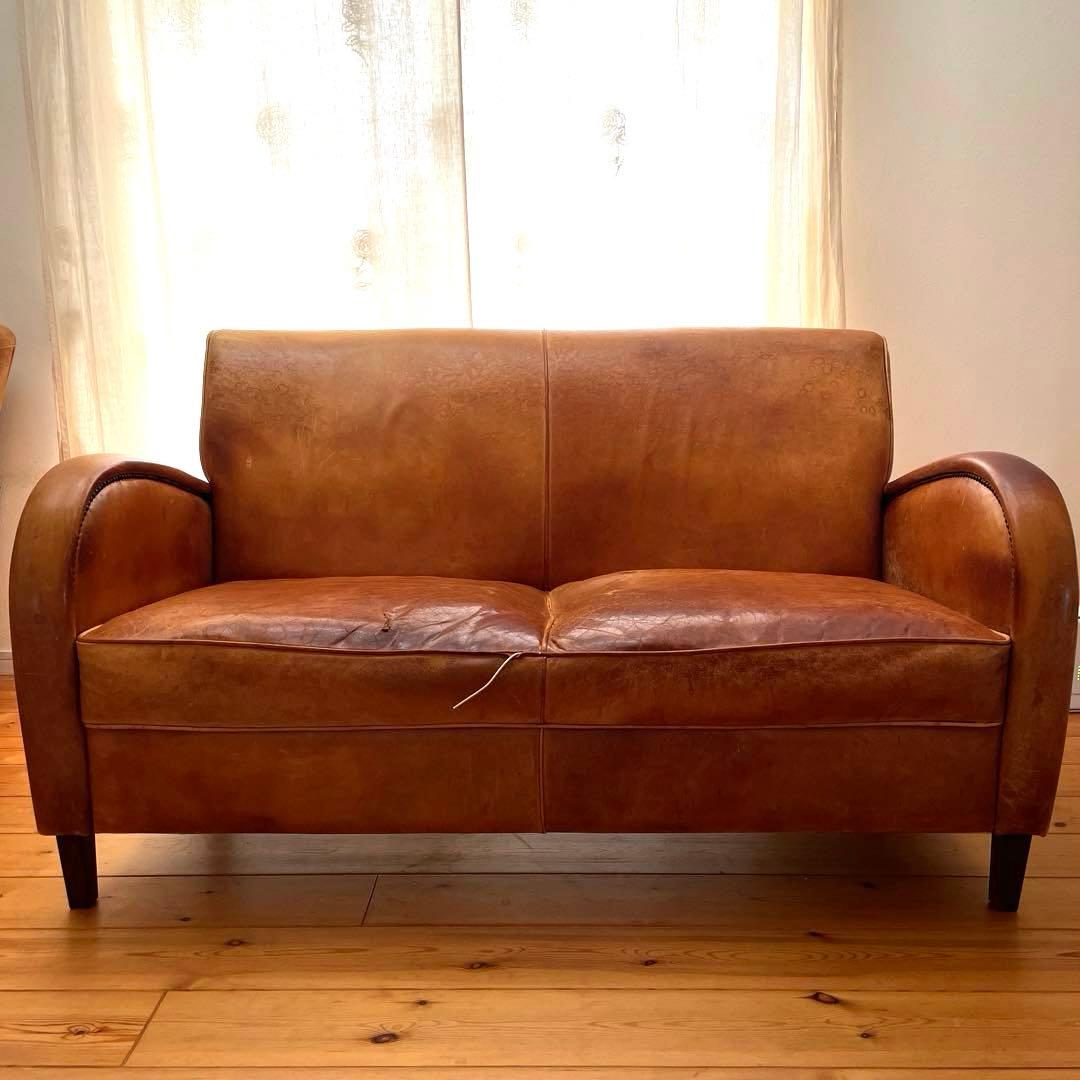 アンティークソファ　クラブソファ　店舗什器　トラックファニチャー