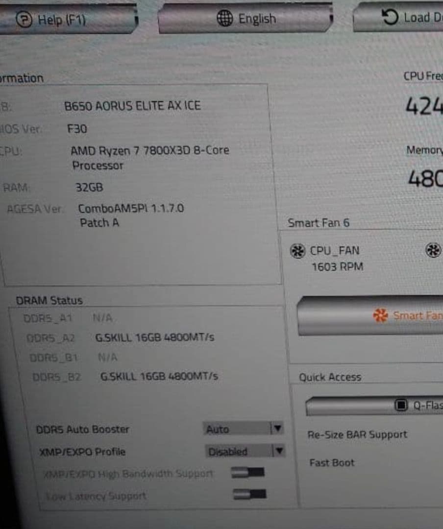 G.SKILL TRIDENT Z5 RGB DDR5 メモリ16GB×2枚