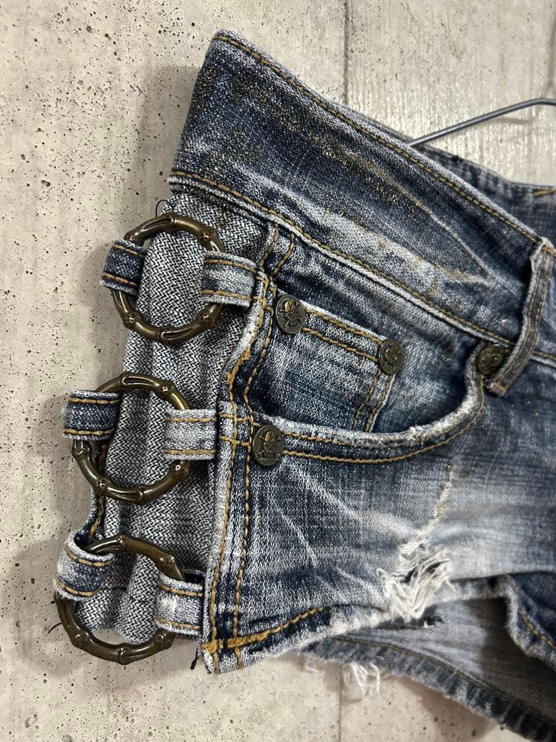 d.i.a. サイドリング付ダメージショーパン　26インチ　ダイヤ