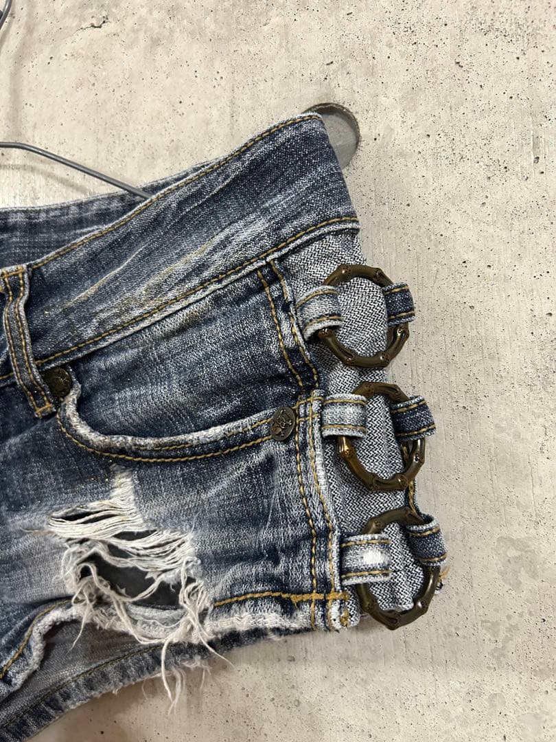 d.i.a. サイドリング付ダメージショーパン　26インチ　ダイヤ