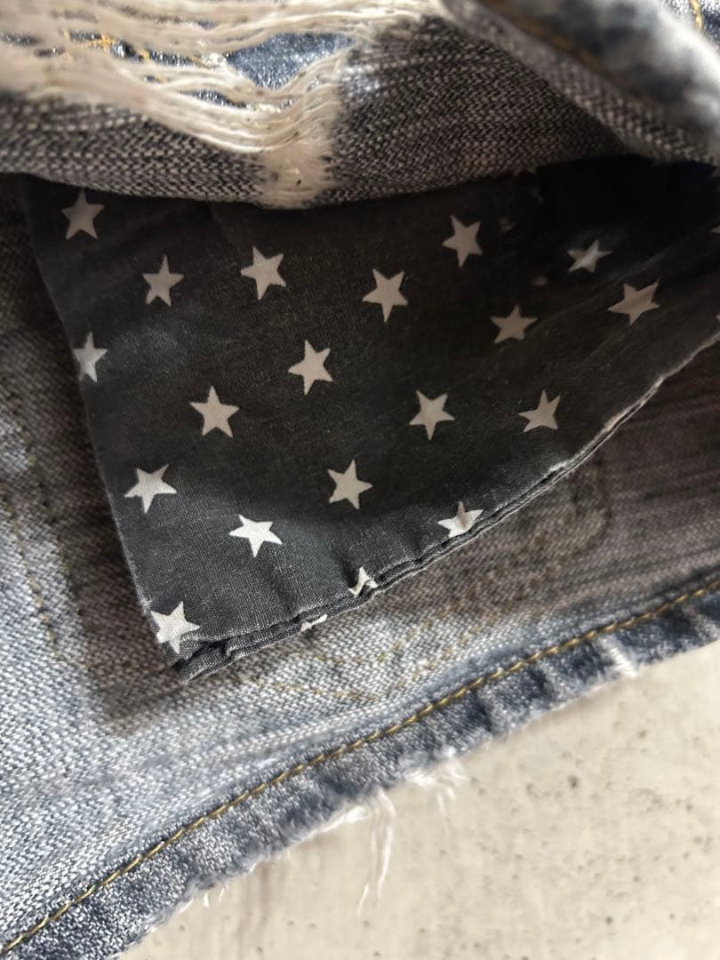 d.i.a. サイドリング付ダメージショーパン　26インチ　ダイヤ