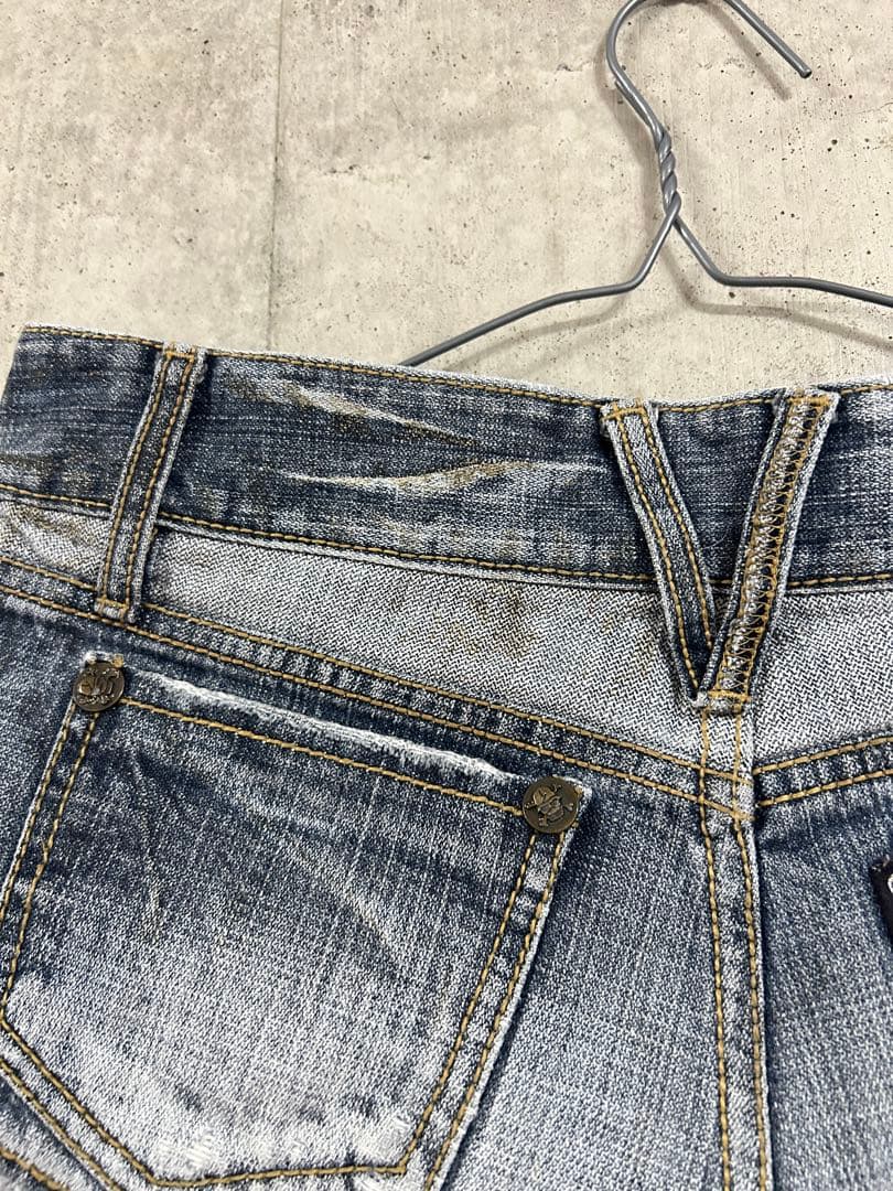 d.i.a. サイドリング付ダメージショーパン　26インチ　ダイヤ