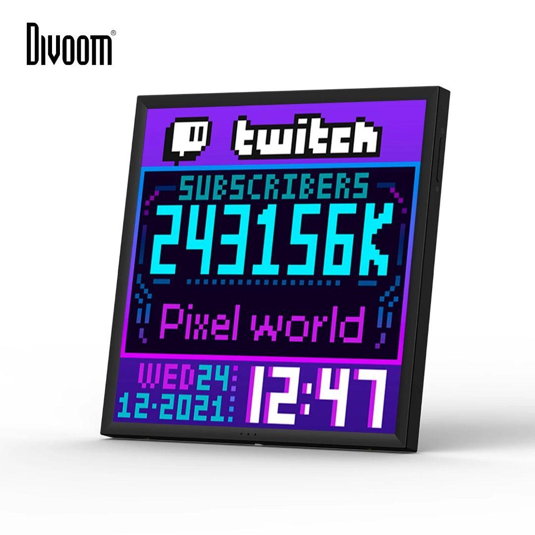 Divoom Pixoo64 LEDディスプレイ ほぼ未使用