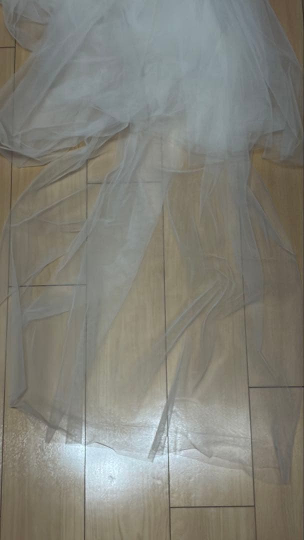 タカミブライダル　ロングベール　OW-L イタリアンチュール CVT-001