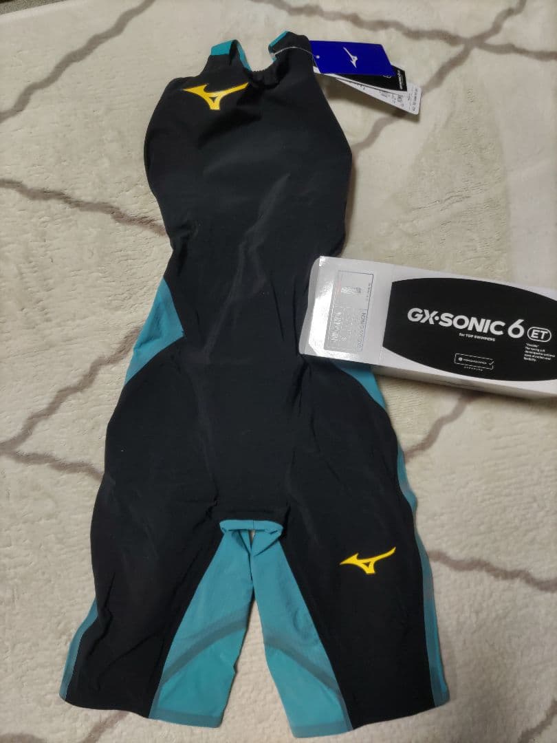 【新品】Mizuno GX-SONIC 6 ET 競泳用水着 ターコイズ