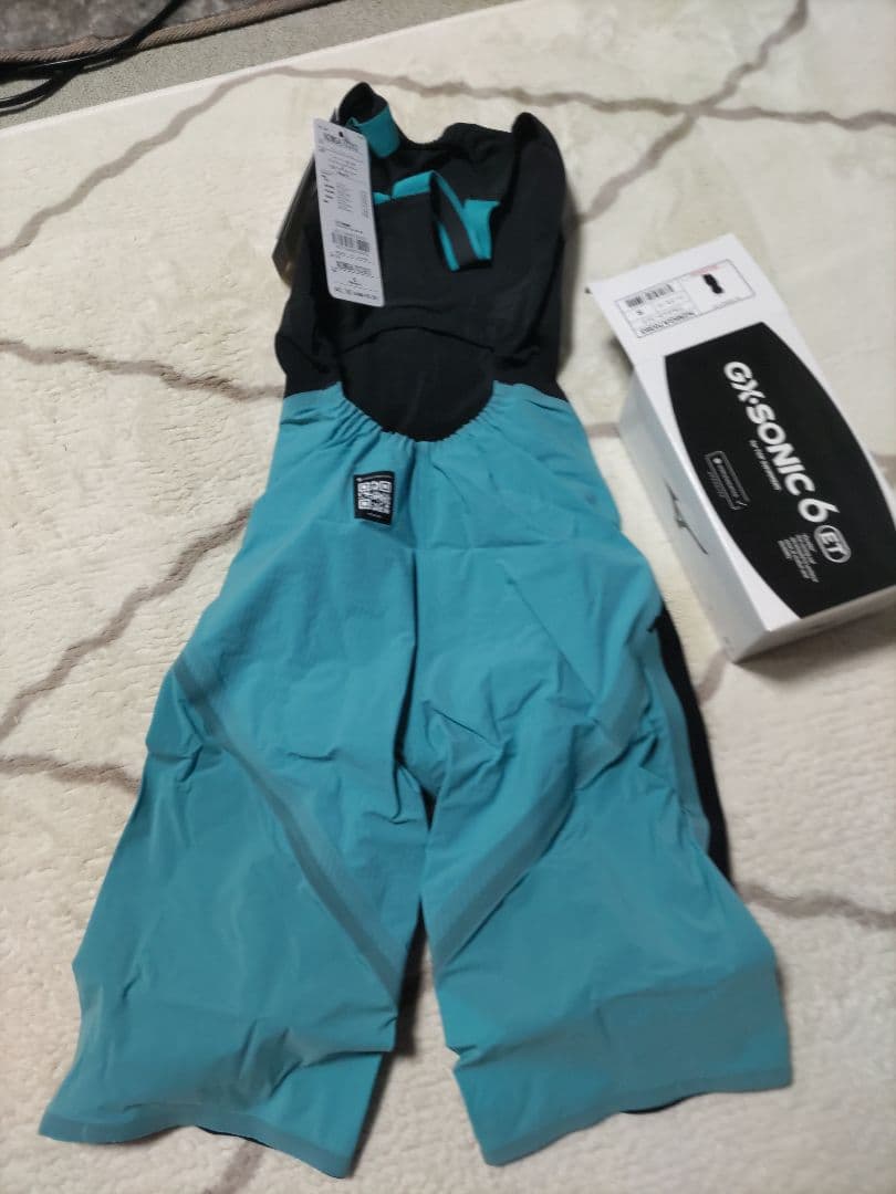 【新品】Mizuno GX-SONIC 6 ET 競泳用水着 ターコイズ