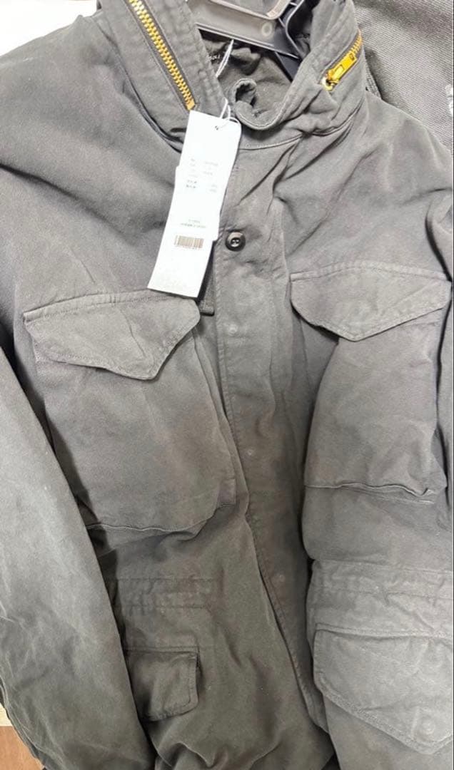 COMOLI 製品染め M65ジャケット 3