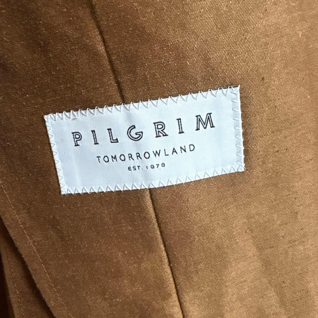 美品　TOMORROWLAND ブラウン テーラードジャケット
