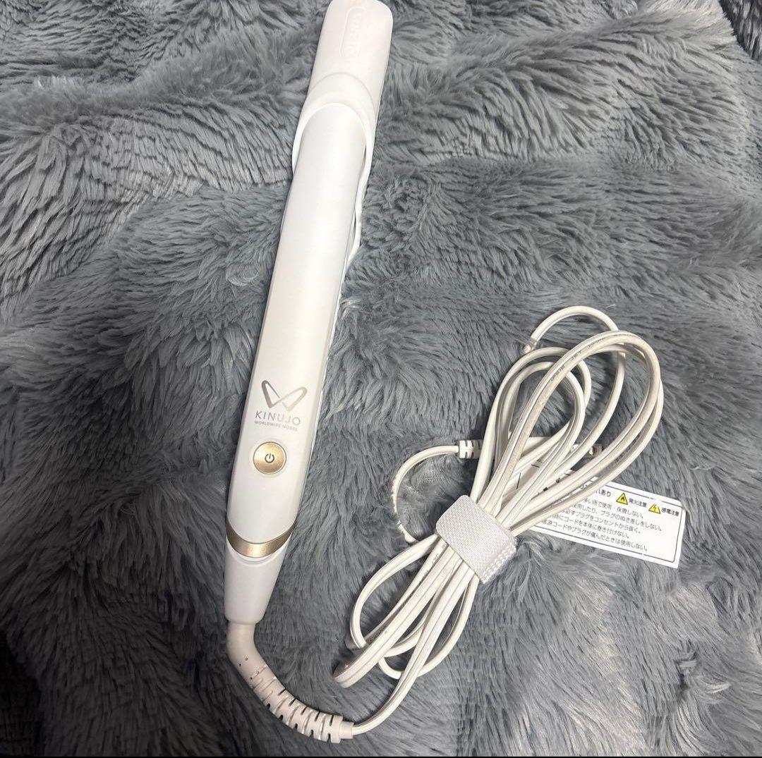 KINJO ストレートヘアアイロン ホワイト