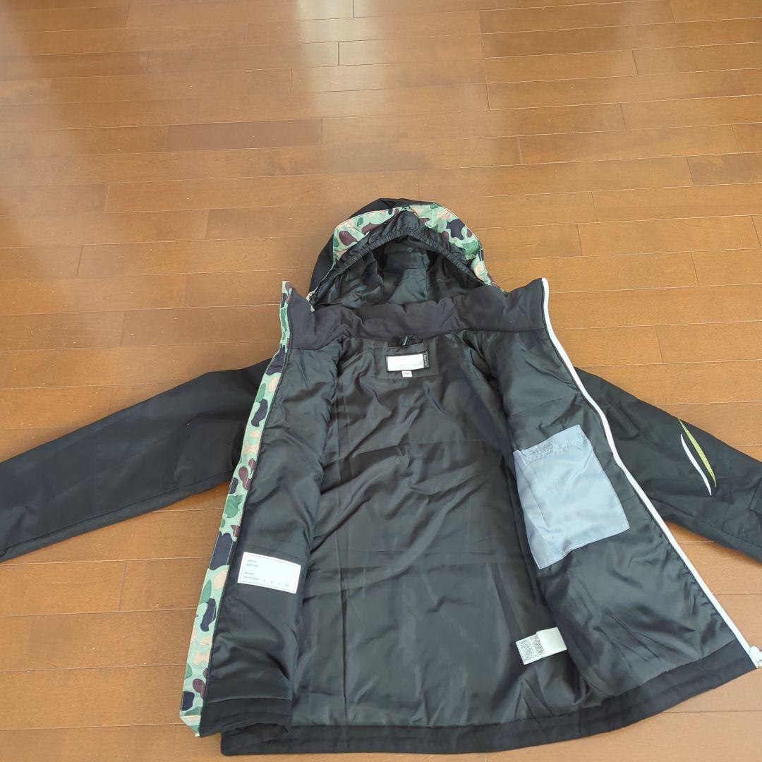 フェニックス　スキーウェア 子ども用 ブラック 迷彩 サイズ160　1回のみ使用