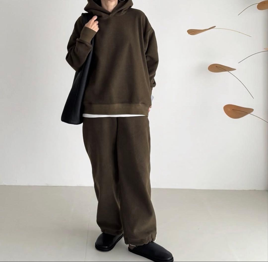 トップス argue ITALY MELLOA FLEECE FOODIE