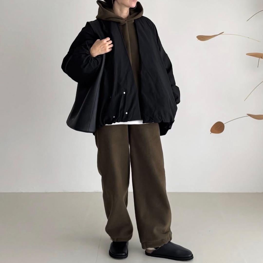 トップス argue ITALY MELLOA FLEECE FOODIE