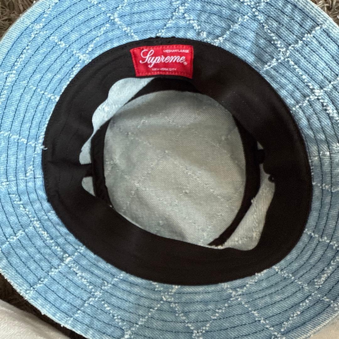 supreme バケットハット デニム