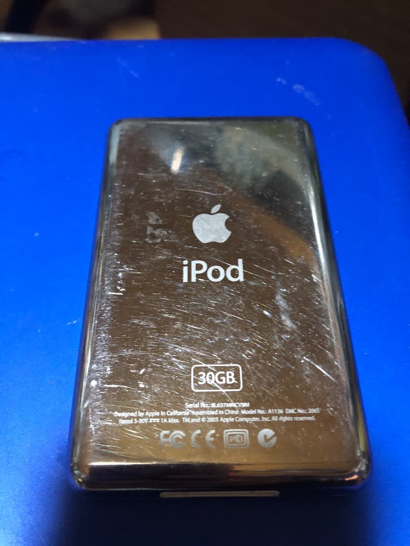 iPod classic 第5世代改 160GB 電池新品 スケルトン