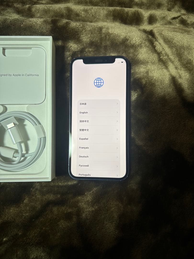 Apple iPhone 12 mini本体 充電ケーブル付き