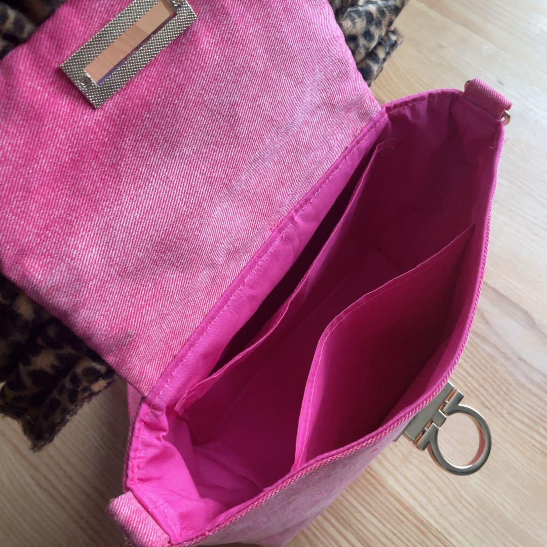 ピンク デニム リメイク セット