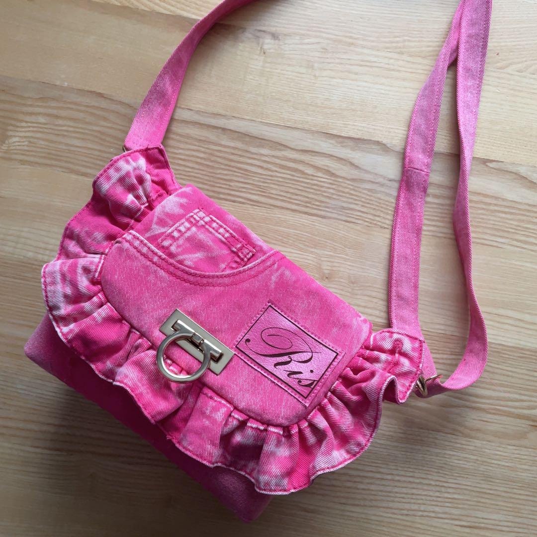 ピンク デニム リメイク セット