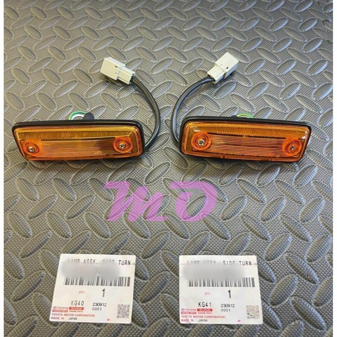 トヨタ 純正品ランドクルーザープラド70 LJ78サイドターンランプ 左右セット