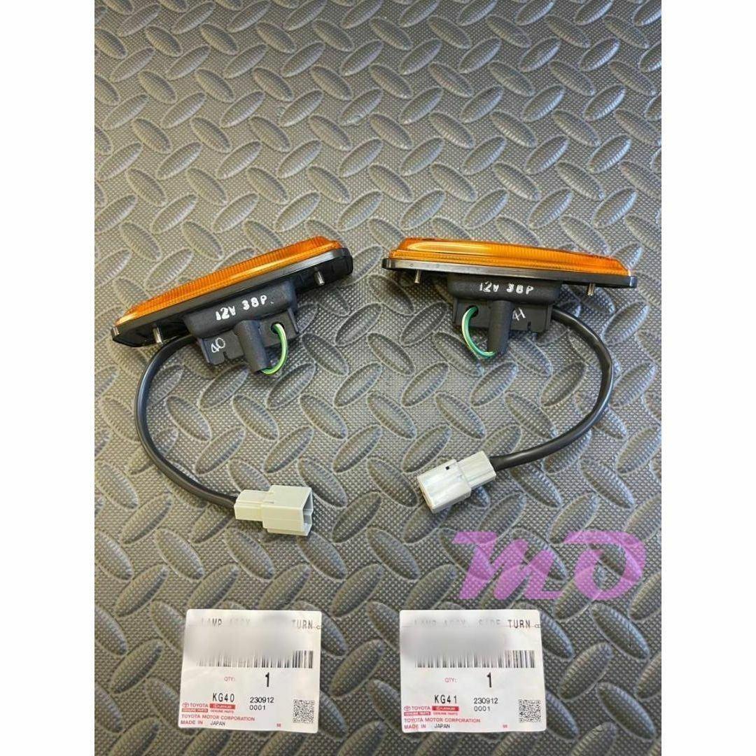 トヨタ 純正品ランドクルーザープラド70 LJ78サイドターンランプ 左右セット