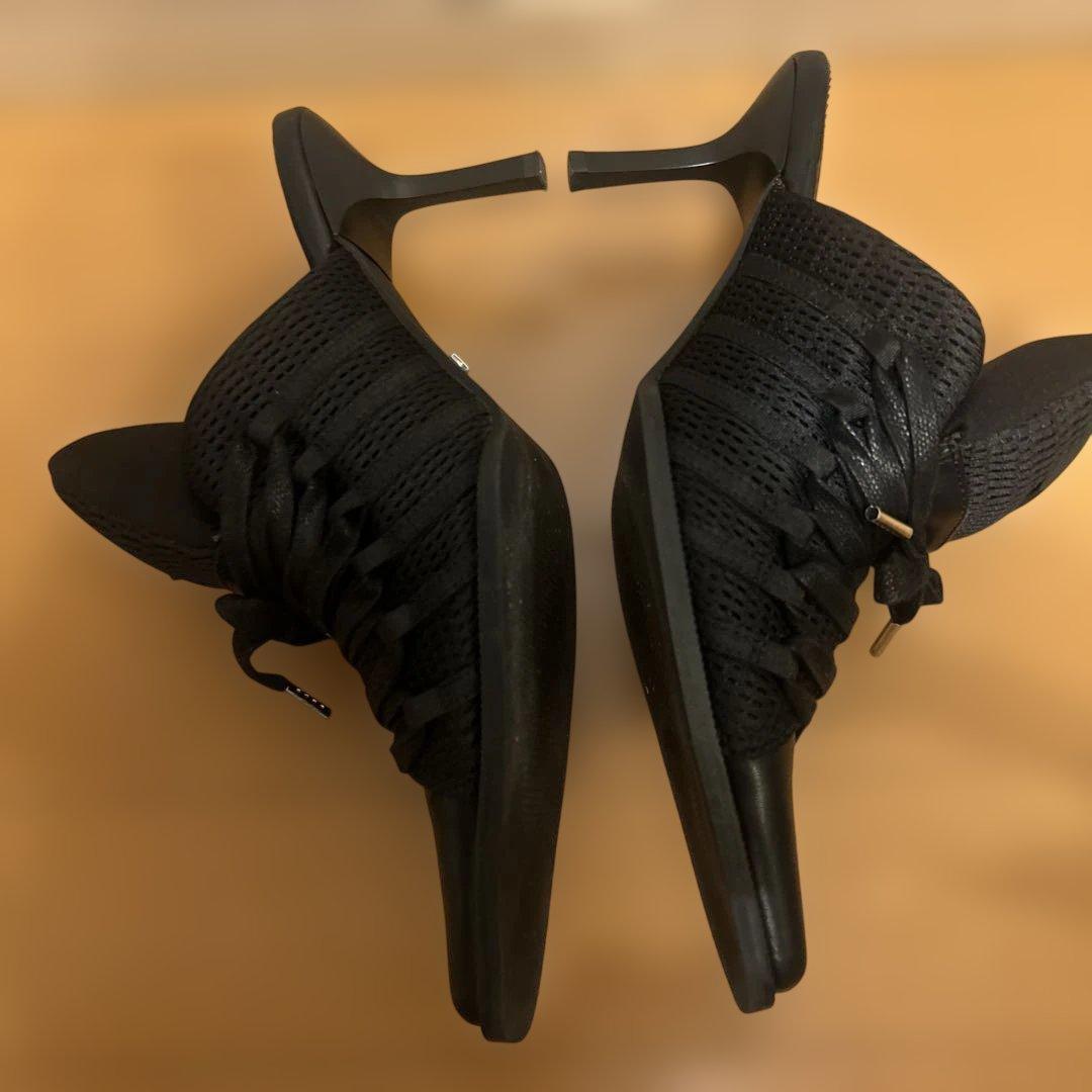 YELLO ブラック スニーカーサンダル